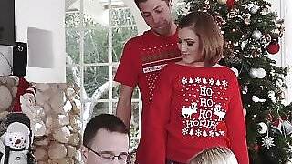 FamilyStrokes - Fucking My Sis During Holiday Christmas Pics 