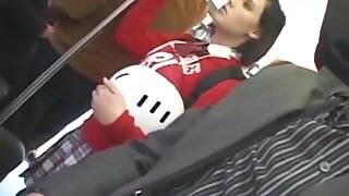 White School teen in uniform groped in Bus Public Amwf hot sex video irani