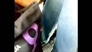 Dicking in Crowded bus + showing nice cleavage Video=20 