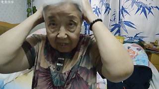 Chinese Granny hot intense gym sex video